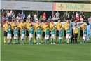 Der VFL Frohnlach spielte in den schwarz-gelben Trikots.
