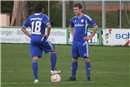 Karlheinz Wiesenmayer (li.) und Daniel Abraham (re.) durften heute aufgrund der vielen Verletzten im Team des FSV von Beginn an spielen. 