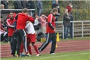 Groß war die Freude bei den Gästen, als ihr Spielführer Abeid Mohamed den zweiten Treffer markierte.