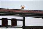 In Großbardorf kommt es schon mal vor, dass der Ball über dem (Solar-)Dach der Tribüne landet.