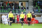 Schiedsrichter Patrick Hanslbauer (mi.) vom TSV Altenberg war mit der Leitung der heutigen Partie beauftragt.