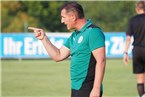 TSV- Coach Detlef Hugel war mit der ersten Hälfte nicht zufrieden.