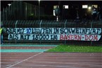 Es waren ein paar mehr Löwen-Fans in Schweinfurt und dafür rund 18.000 parallel in der Allianz-Arena gegen Greuther Fürth....