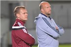 Restlos bedient waren Club-Trainer Roger Prinzen (rechts) und sein Assistent Andreas Wolf.