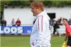 Trainer Stefan Erhardt stand beim FC Hersbruck an der Seitenlinie.