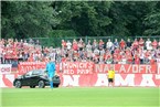 Die Anhänger des FC Bayern präsentierten sich gewohnt stimmkräftig.