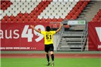 Tayfun Özdemir feiert seinen Comeback-Treffer.