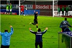 Münchens Felix Bachschmid bejubelt sein Tor zum 1:2.