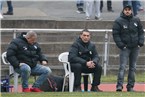 Das Erlanger Triumvirat: Abteilungsleiter Jörg Markert, Co-Trainer Joe House und Cheftrainer Chippo Skeraj (v.l.)