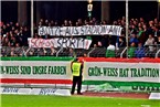 Seitens der Schweinfurter Fans gab´s Kritik an Sport 1.