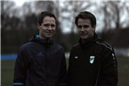 Man kennt sich und man mag sich: Die einstigen Club-Teamkollegen Christoph Weber (links) und Daniel Wolf.
