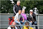 Geballter Fußballsachverstand: Peter Küfner (stehend) mit Heinz Schatz, Jürgen Hauenstein und Herbert Horn (v.l.).
