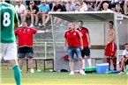 FSV-Coach Jörg Pötzinger ist außer sich: Er forderte Elfmeter für seine Elf.