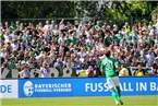 Fast wie ein Heimspiel: Viele Schweinfurter Fans färbten das Hans-Walter-Wild-Stadion in Bayreuth grün-weiß.