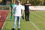 Gästetrainer Markus Bauer musste bangen, keinen Gegentreffer zu kassieren.