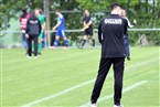 Nach dem Schlusspfiff: Enttäuschung bei Großbardorfs Trainer André Betz.
