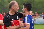 Faire Verlierer: Werner Pfeuffer gratuliert Hannes Decher.