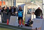 Florian Narr-Drechsel, der Trainer von der Spvgg Selbitz, war mit vollem Elan an der Außenlinie dabei.
