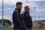 FC Eintracht-Trainer Julian Kolbeck (li.) und sein Co Sebastian Schnugg mussten im letzten Saisonspiel eine Niederlage ihrer Elf quittieren. 