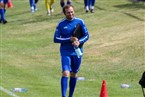 TSV-Coach Thomas Redelberger hat vor dem Anpfiff gute Laune.
 