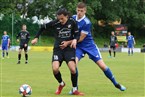 Maximilian Kim (li.) war der Torschütze für den FC Hersbruck. Sebastian Riese hatte für Schwaig bereits im Hinspiel getroffen. 