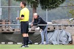 Auch Neunkirchens Trainer Joachim Müller beobachtete die Partie.