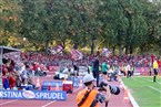 Gut und gerne 1000 Würzburger Kickers-Anhänger fanden den Weg ins Schweinfurter Sachs Stadion. 