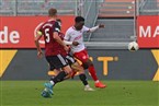 Nach zwei Spielen als „Joker“ durfte Kickers-Flügelspieler Benjika Caciel gegen die U23 des 1.FC Nürnberg mal wieder von Beginn an ran. 
