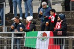 Olé! Die Kickers hatten im Spitzenspiel gegen den FCN 2 sogar mexikanische Unterstützer auf den Rängen.