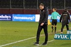 Ganz zufrieden war Kickers-Coach Marco Wildersinn nach dem 1:1 gegen Türkgücü München nicht.