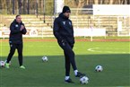 FCE-Trainer Jan Gernlein (re.) strebte mit seiner Elf den ersten Dreier des Kalenderjahres an. 