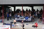 Die Fans aus Würzburg feierten das Spiel ihrer Mannschaft.