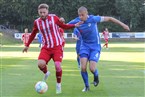 In der Anfangsphase stand das Duell zwischen Julian Ott (re.) und Oliver Lahr (li.) des Öfteren im Mittelpunkt.