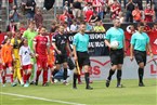 Topspiel zwischen den FC Würzburger Kickers und dem FC Bayern München II am „Dalle“. 