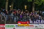 Bambergs Fans feierten die gesamte Partie über friedlich ihr Team 