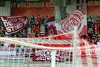 Über 1200 Zuschaue waren beim Totopokalspiel FC Würzburger Kickers gegen die SpVgg Bayreuth dabei.