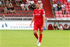 Yannick Scholz durfte bei den Würzburger Kickers in der Innenverteidigung ran. 