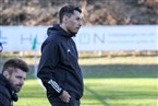 SC-Trainer Karim Farhan war bedient auf Grund der ersten Halbzeit seiner Mannen. 