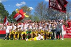 Dank Bamberger Schützenhilfe konnten die Kickers am Samstag in Nürnberg die Meisterschaft feiern.
  