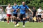 Bei den Pumas zog Michael Thomann wie immer die Fäden im Mittelfeld.
