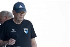 Die Stimme des BSC, Robert Kurz, war beim Jahn am Mikro.