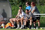 Die Brucker Trainerbank: Philip Messingschlager, Alex Piller und Marcus Stahl (v.l.).
