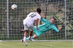 Ohne Chance war Axel Hofmann gegen den Elfmeter von Nikola Milovski.