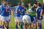 Neue Anweisungen von Marcel Kutzelmann während des Cooling-Breaks

 