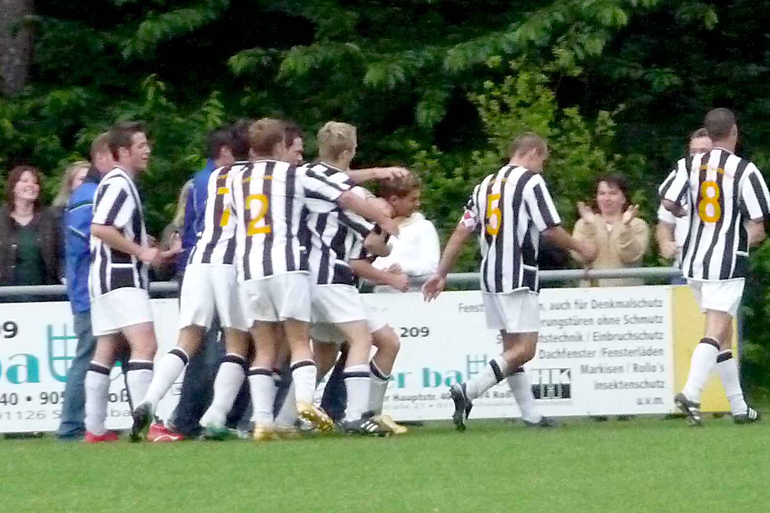 Torjubel beim SV Großweismannsdorf