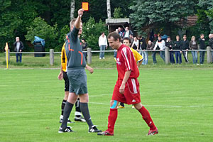 Platzverweis gegen Manuel Bergmüller