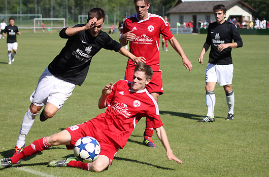 Voller Einsatz beider Mannschaften