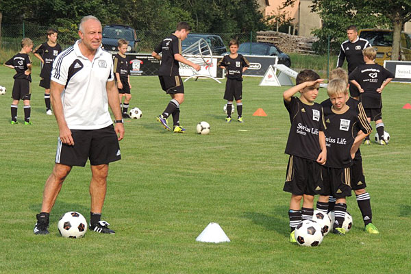 Jugendtraining mit Michael Rummenigge