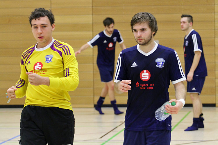 Alex Pinskij (links) und Sebastian Glauber (rechts) kümmern sich um Spiel- und Abteilungsleitung bei Futsal Nürnberg. | Foto: fussballn.de