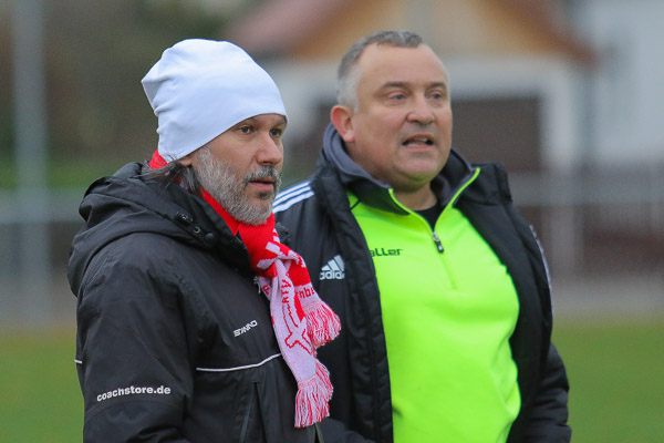 Murat Akpinar und Roland Gründel (rechts) sind seit gestern nicht mehr Trainer beim ATV 1873 Frankonia. | Foto: fussballn.de